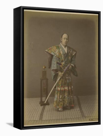Japanese Samurai-null-Framed Stretched Canvas