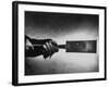 Japanese Saw Held by Furniture Maker George Nakashima-John Loengard-Framed Premium Photographic Print
