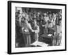 Japanese School Students Learning New Way of Reading-null-Framed Photographic Print