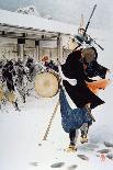 The Battle of Hogen from a Screen, Momayama Period-Japanese School-Giclee Print