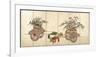 Japanese Screen I-Oriental School-Framed Premium Giclee Print