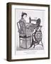 Japanese Sewing Machine, 1890 (Litho)-null-Framed Giclee Print