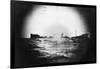 Japanese Ship Sinking-null-Framed Premium Photographic Print
