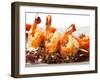 Japanese Skewered Prawns with Vegetables-svry-Framed Photographic Print