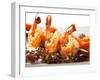 Japanese Skewered Prawns with Vegetables-svry-Framed Photographic Print