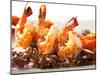 Japanese Skewered Prawns with Vegetables-svry-Mounted Photographic Print