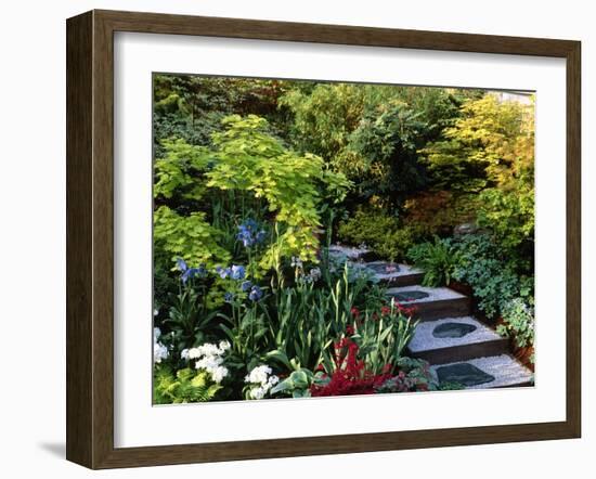 Japanese Style Garden-Vaughan Fleming-Framed Photographic Print