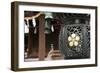 Japanese Style Lantern at Osaka Tenmangu, Osaka, Japan, Asia.-elwynn-Framed Photographic Print