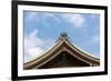 Japanese Style Roof at Osaka Tenmangu, Osaka, Japan, Asia.-elwynn-Framed Photographic Print