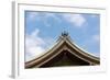Japanese Style Roof at Osaka Tenmangu, Osaka, Japan, Asia.-elwynn-Framed Photographic Print
