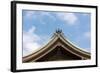 Japanese Style Roof at Osaka Tenmangu, Osaka, Japan, Asia.-elwynn-Framed Photographic Print