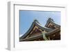 Japanese Style Roof at Osaka Tenmangu, Osaka, Japan, Asia.-elwynn-Framed Photographic Print