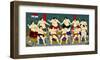 Japanese Sumo Wrestlers-null-Framed Giclee Print