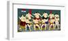 Japanese Sumo Wrestlers-null-Framed Giclee Print