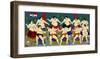 Japanese Sumo Wrestlers-null-Framed Giclee Print