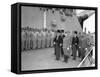 Japanese Surrender Signatories Arrive Aboard the Uss Missouri in Tokyo Bay-null-Framed Stretched Canvas