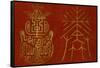 Japanese Symbols V-Baxter Mill Archive-Framed Stretched Canvas