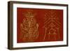 Japanese Symbols V-Baxter Mill Archive-Framed Art Print