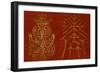Japanese Symbols V-Baxter Mill Archive-Framed Art Print