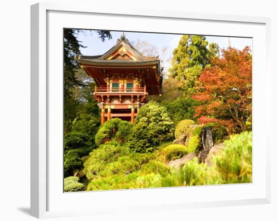 Japanese Tea Garden, Golden Gate Park, San Francisco, California, USA-Michele Westmorland-Framed Photographic Print