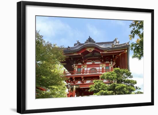 Japanese Tea Garden, Golden Gate Park, San Francisco, California-Susan Pease-Framed Photographic Print