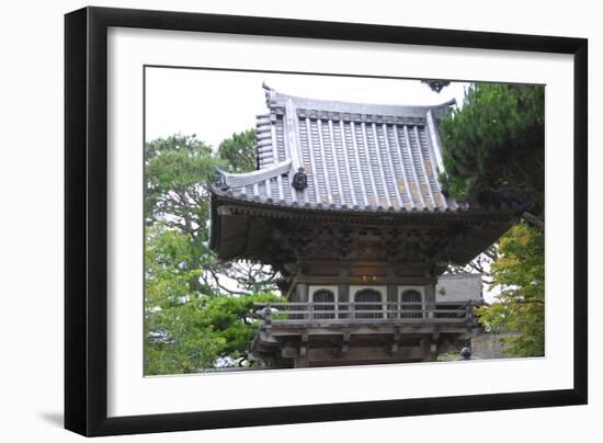 Japanese Tea Garden Pagoda, San Francisco, California-Anna Miller-Framed Photographic Print