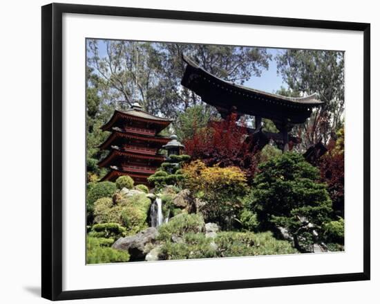 Japanese Tea Garden, San Francisco, California, USA-null-Framed Photographic Print