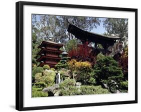 Japanese Tea Garden, San Francisco, California, USA-null-Framed Photographic Print