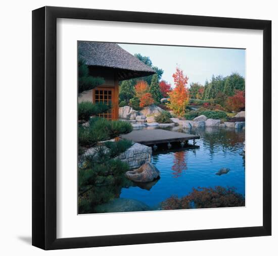 Japanese Tea Garden-null-Framed Art Print