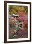 Japanese Temple Garden in Autumn, Daigoji Temple, Kyoto, Japan-Stuart Black-Framed Photographic Print