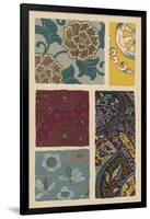 Japanese Textile Design I-null-Framed Art Print