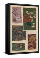 Japanese Textile Design II-null-Framed Stretched Canvas