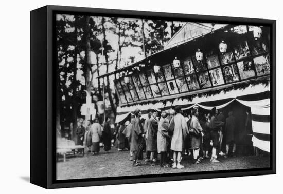 Japanese Theatre, Nara, Japan, 20th Century-Taylor-Framed Stretched Canvas