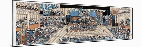 Japanese Theatre Scene-null-Mounted Giclee Print