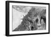 Japanese Troops Massacred Crossing Russian Barbed Wire, Russo-Japanese War, 1904-5-null-Framed Giclee Print