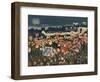 Japanese Victory Celebration-null-Framed Art Print