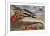 Japanese War Postcard-null-Framed Giclee Print