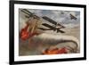 Japanese War Postcard-null-Framed Giclee Print