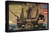 Japanese War Ship-null-Stretched Canvas