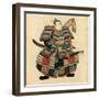 Japanese Warlord Minamoto No Yoritomo, 1845-Utagawa Kuniyoshi-Framed Giclee Print