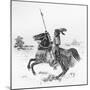 Japanese Warrior, Horse-null-Mounted Art Print