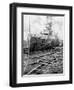 Japanese Warship Mikasa at Portsmouth Docks, England, 1904-null-Framed Giclee Print