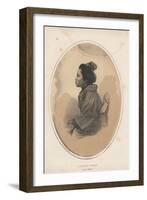 Japanese Woman from Simoda, 1855-Eliphalet Brown-Framed Giclee Print