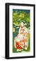 Japanese Woman in Kimono-null-Framed Giclee Print