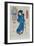 Japanese Woman in the Snow-Utagawa Kunisada-Framed Giclee Print