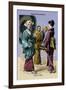 Japanese Women and Child, 19th Century-Richard Brown-Framed Art Print