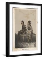 Japanese Women, Simoda, 1855-Eliphalet Brown-Framed Giclee Print