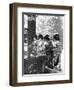 Japanese Women Washing their Hands Prior to Entering a Temple, 1936-Sport & General-Framed Premium Giclee Print