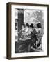 Japanese Women Washing their Hands Prior to Entering a Temple, 1936-Sport & General-Framed Giclee Print
