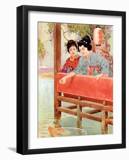 Japanese Women-null-Framed Giclee Print